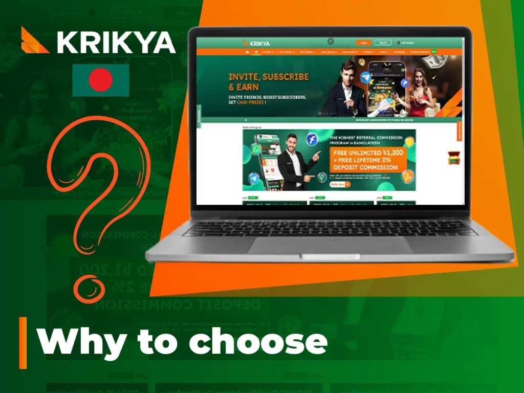 Why to choose Krikya for sports betting and online casino games